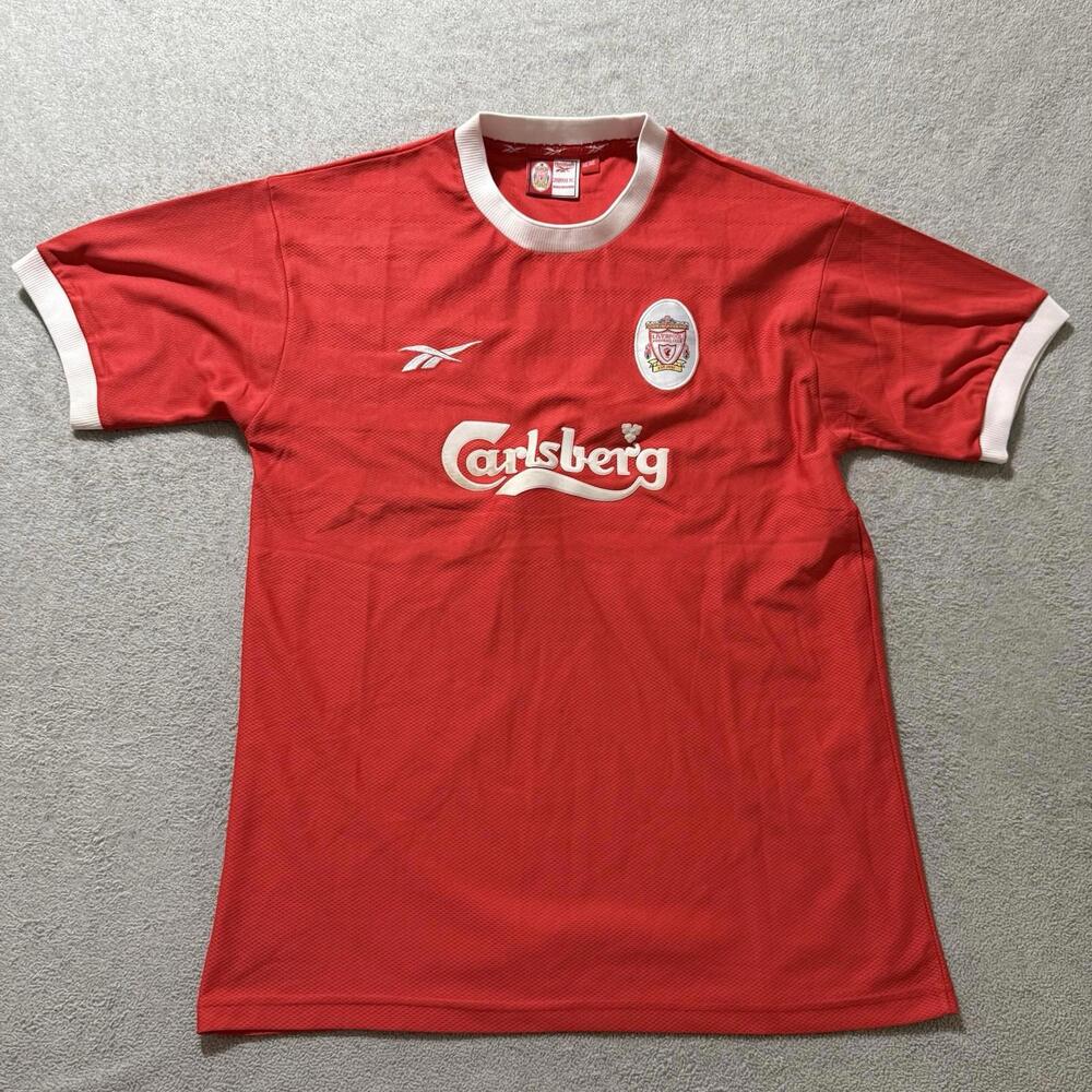 Vintage Liverpool FC Gerrard #28 Reebok Jersey Size 46/48 Men’s